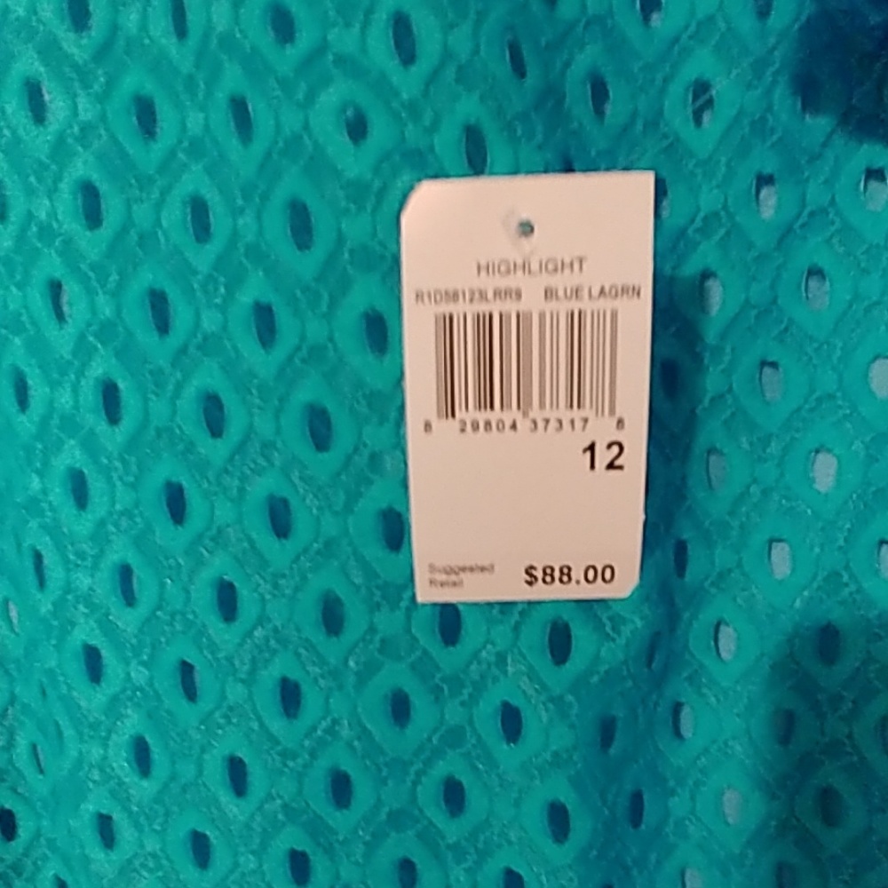 Rabbit Rabbit Rabbit Beautiful teal Dress - Picture 3 of 4